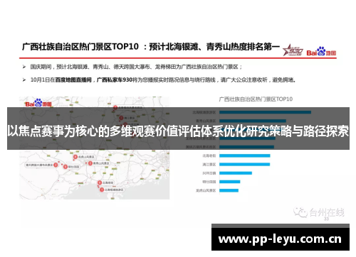 以焦点赛事为核心的多维观赛价值评估体系优化研究策略与路径探索